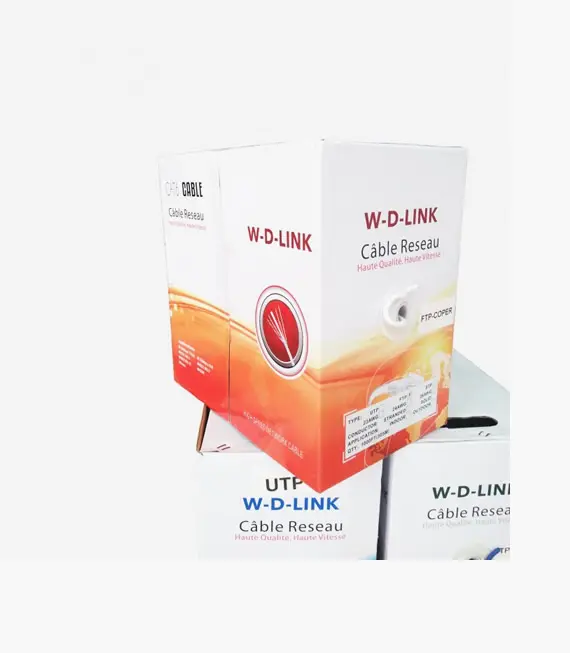 Câble Réseau Cat.6 – 305 M FTP WD LINK