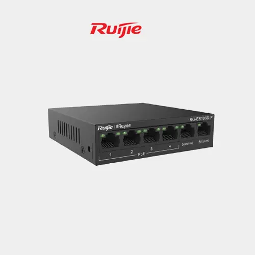 RG-ES106D-P : 4-Port 10/100Mbps